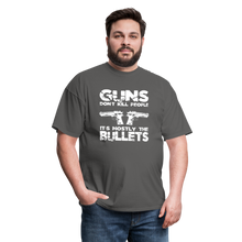 Load image into Gallery viewer, Guns Don&#39;t Kill People T-Shirt - charcoal
