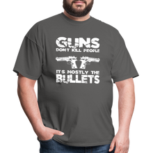 Load image into Gallery viewer, Guns Don&#39;t Kill People T-Shirt - charcoal

