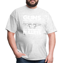 Load image into Gallery viewer, Guns Don&#39;t Kill People T-Shirt - light heather gray
