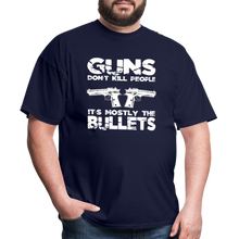 Load image into Gallery viewer, Guns Don&#39;t Kill People T-Shirt - navy

