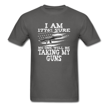 Load image into Gallery viewer, No One Will Be Taking My Guns T-Shirt - charcoal
