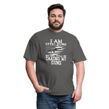 Load image into Gallery viewer, No One Will Be Taking My Guns T-Shirt - charcoal
