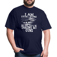 Load image into Gallery viewer, No One Will Be Taking My Guns T-Shirt - navy
