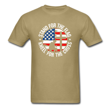 Load image into Gallery viewer, Stand For The Flag T-Shirt - khaki

