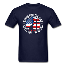 Load image into Gallery viewer, Stand For The Flag T-Shirt - navy

