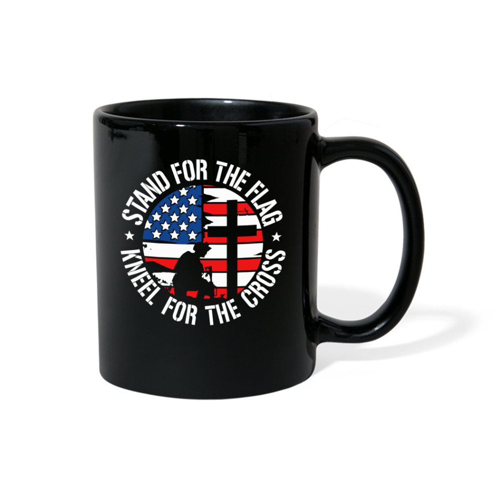 Stand For The Flag Coffee Mug - black