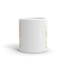 Load image into Gallery viewer, Veteran of the United States Army White glossy mug
